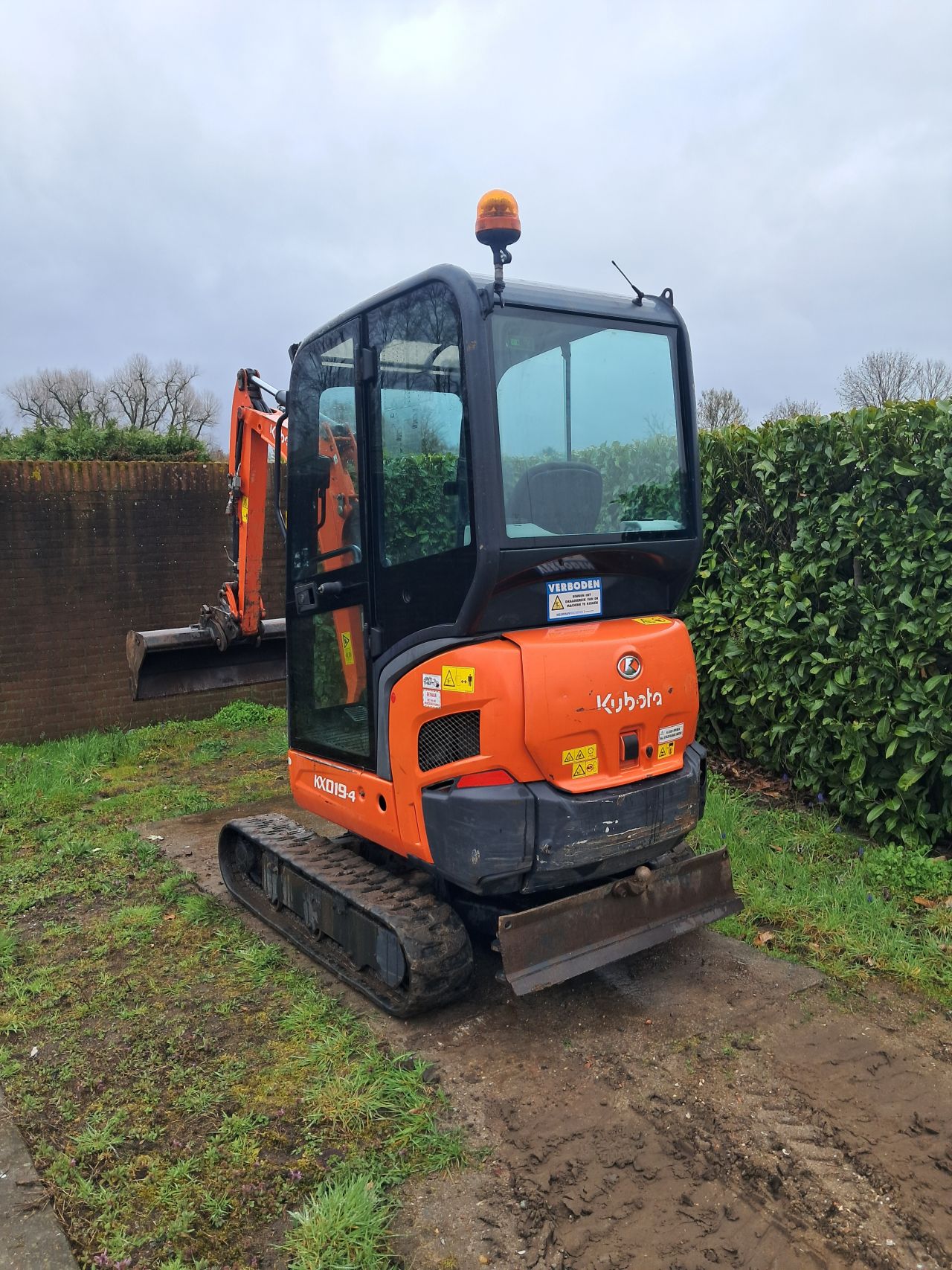Minigraver Kubota KX019-4 ( Bj 2020 ) Graafmachine / Minikraan