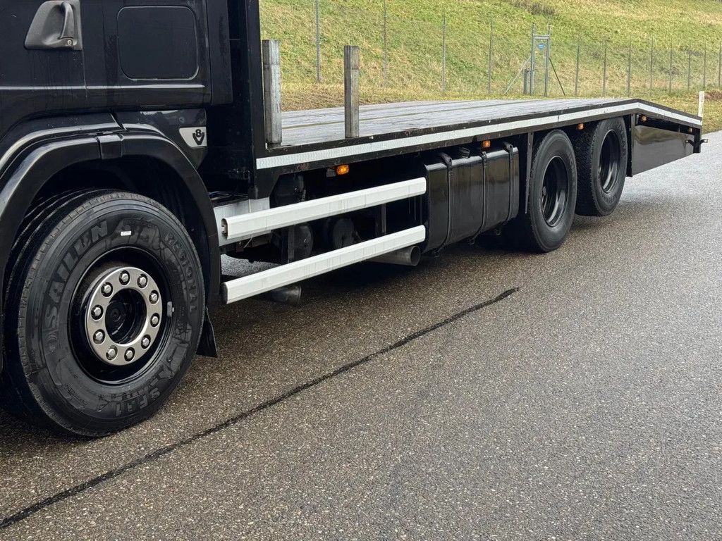 Scania R144-480 V8 Oprijwagen Machine Transporter Retarder open uitlaat