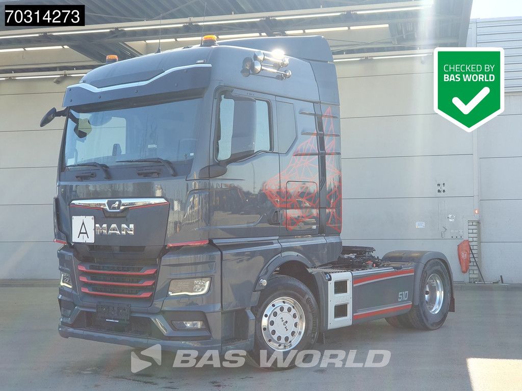 MAN TGX 18.510 4X2 GM Retarder Hydraulik Full-Air Alcoa's Standklima ACC Navi