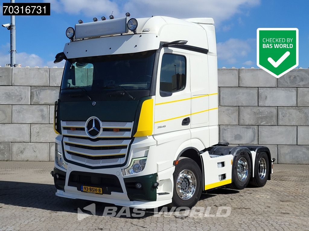 Mercedes Actros Actros 2645 6X2 NL-Truck APK 02-2027 BigSpace Lift+steeringaxle