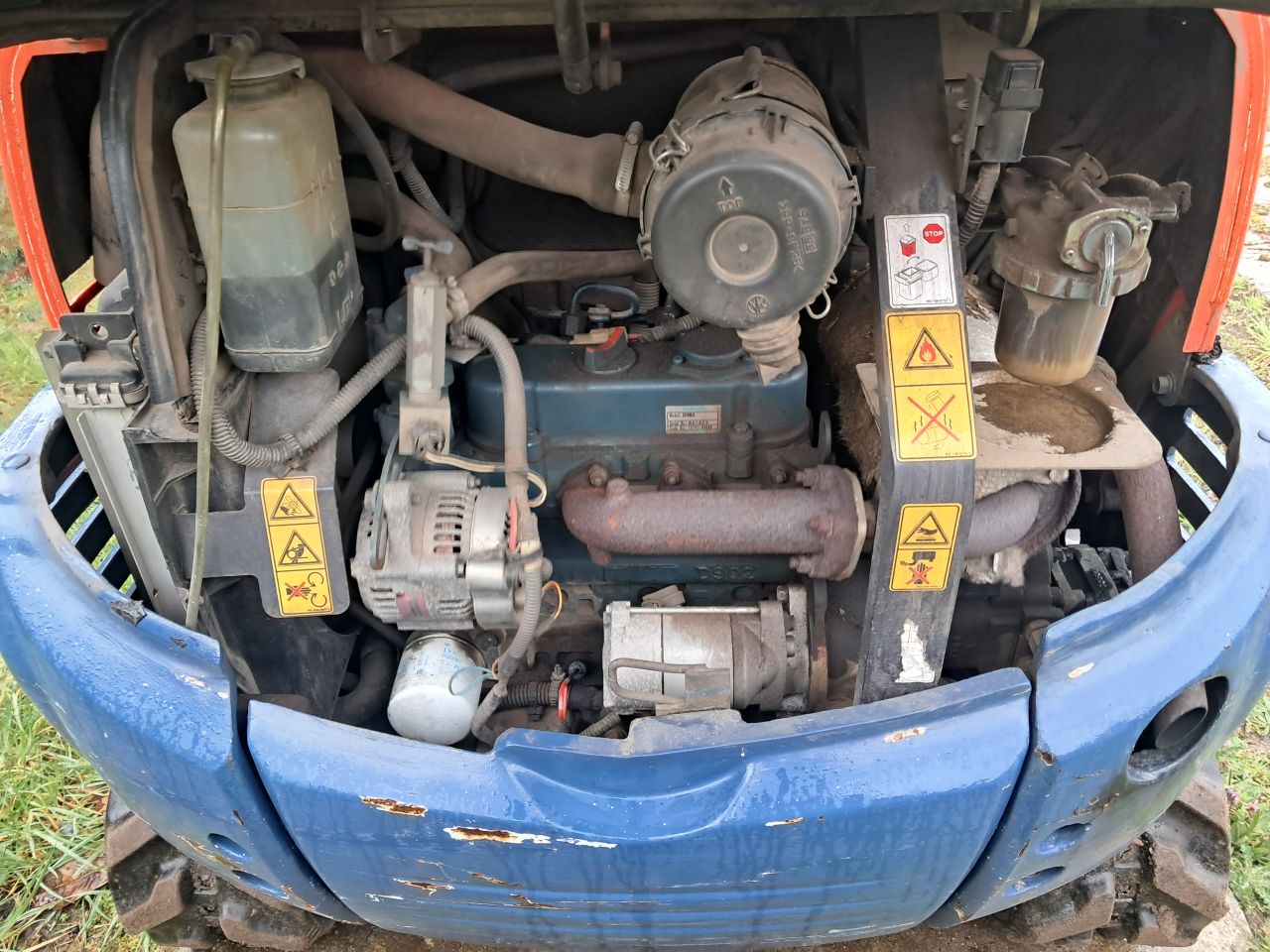 Minigraver Kubota KX41-3V / Minikraan / Graafmachine