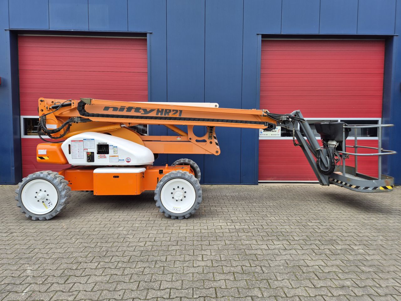 NIFTY HR21 KNIKARM TELESCOOP HOOGWERKER HYBRIDE KEURING 2027