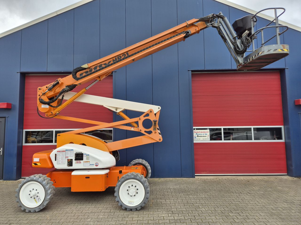 NIFTY HR21 KNIKARM TELESCOOP HOOGWERKER HYBRIDE KEURING 2027