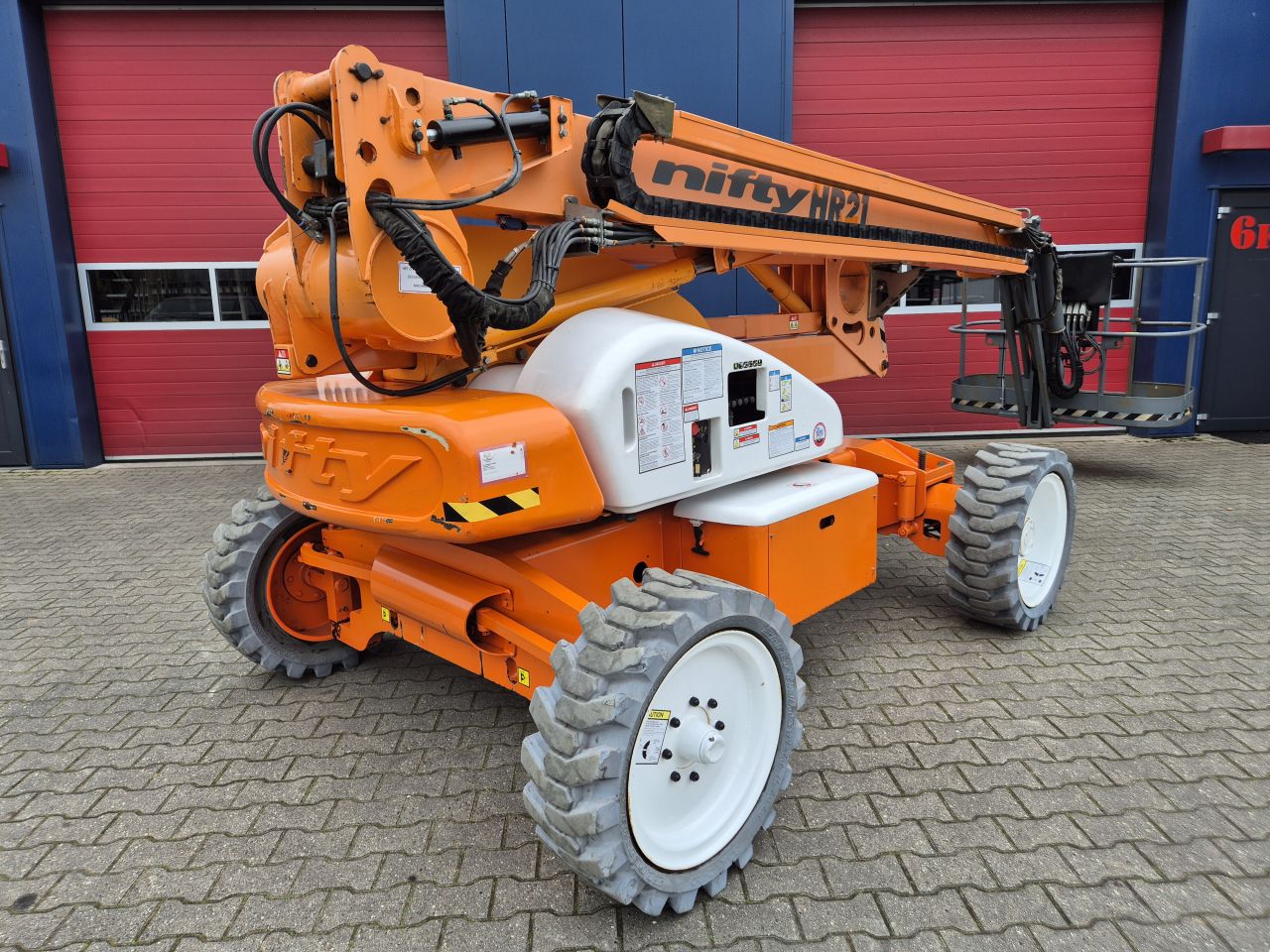 NIFTY HR21 KNIKARM TELESCOOP HOOGWERKER HYBRIDE KEURING 2027