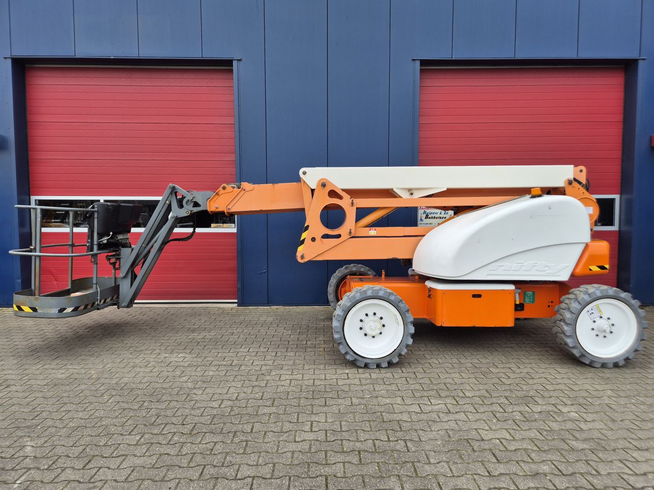 NIFTY HR21 KNIKARM TELESCOOP HOOGWERKER HYBRIDE KEURING 2027