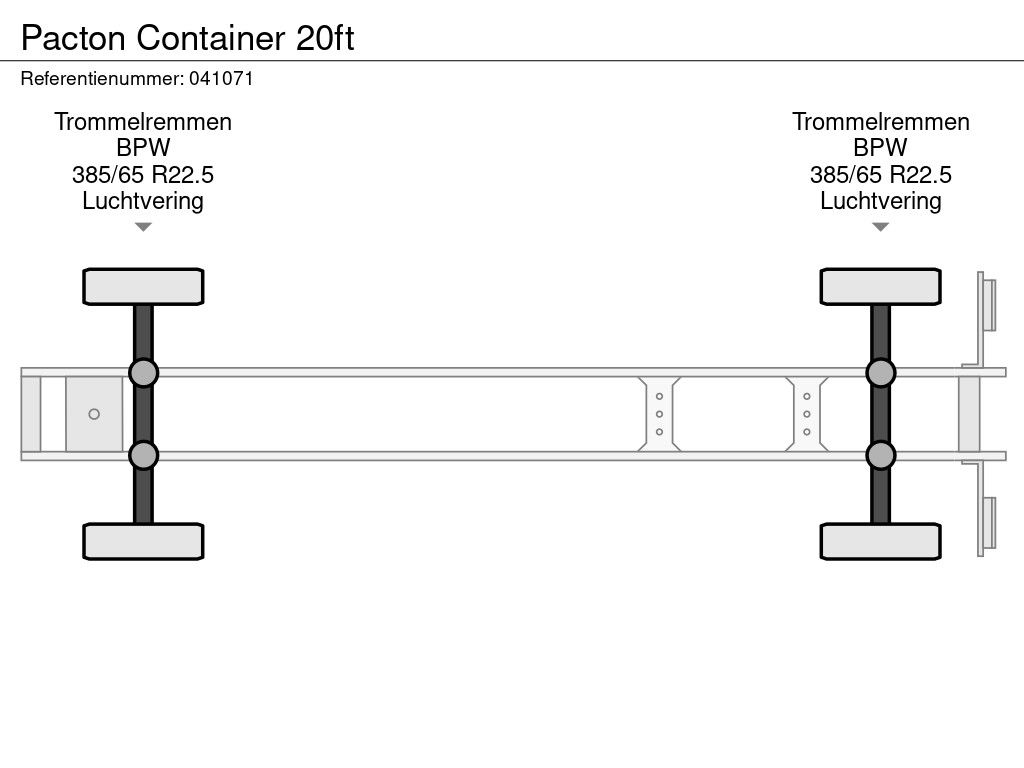 Pacton Container 20ft