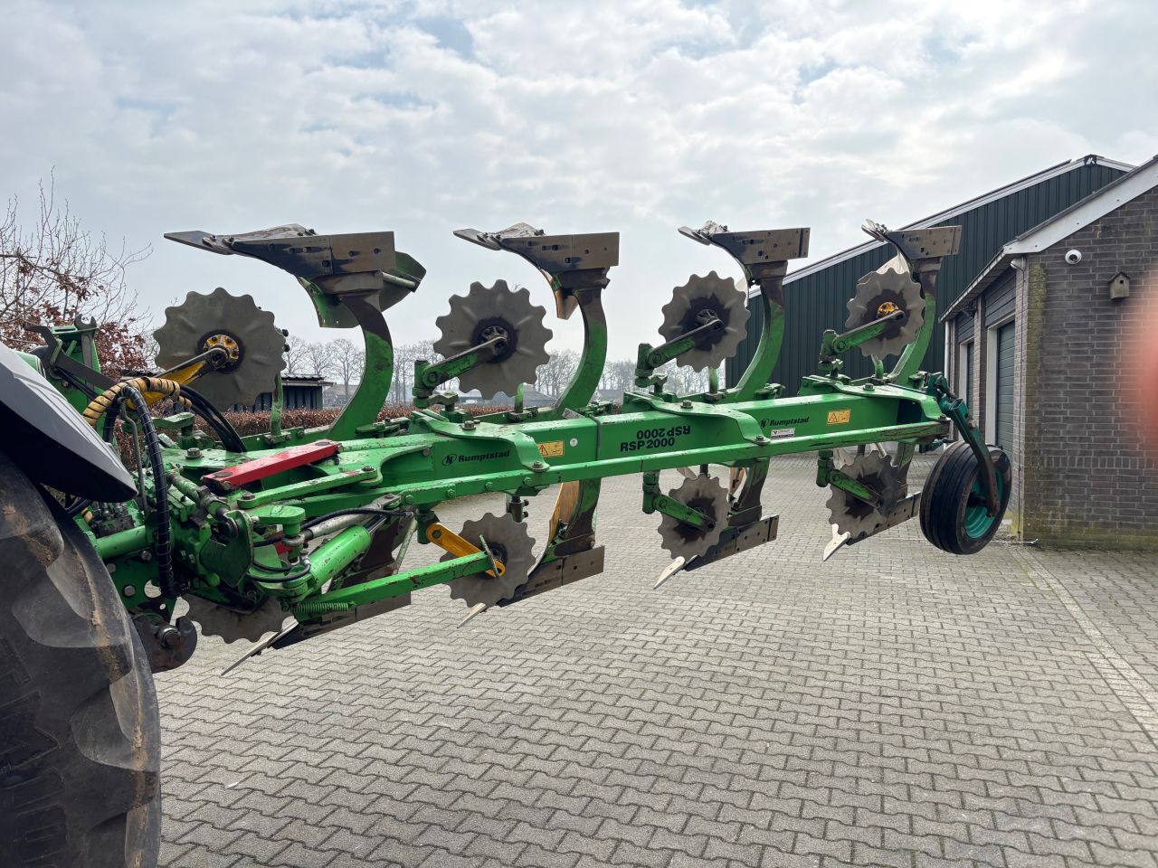 Rumptstad 4 schaar wentelploeg