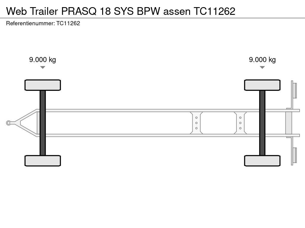 Web Trailer PRASQ 18 SYS BPW assen TC11262
