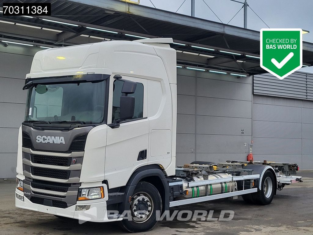 Scania R410 4X2 LNG Engine BDF 1500kg Ladebordwand Retarder Euro 6