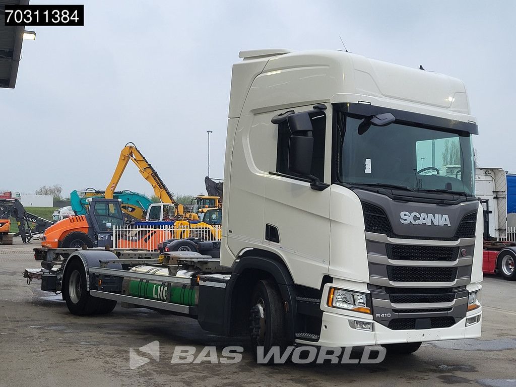 Scania R410 4X2 LNG Engine BDF 1500kg Ladebordwand Retarder Euro 6