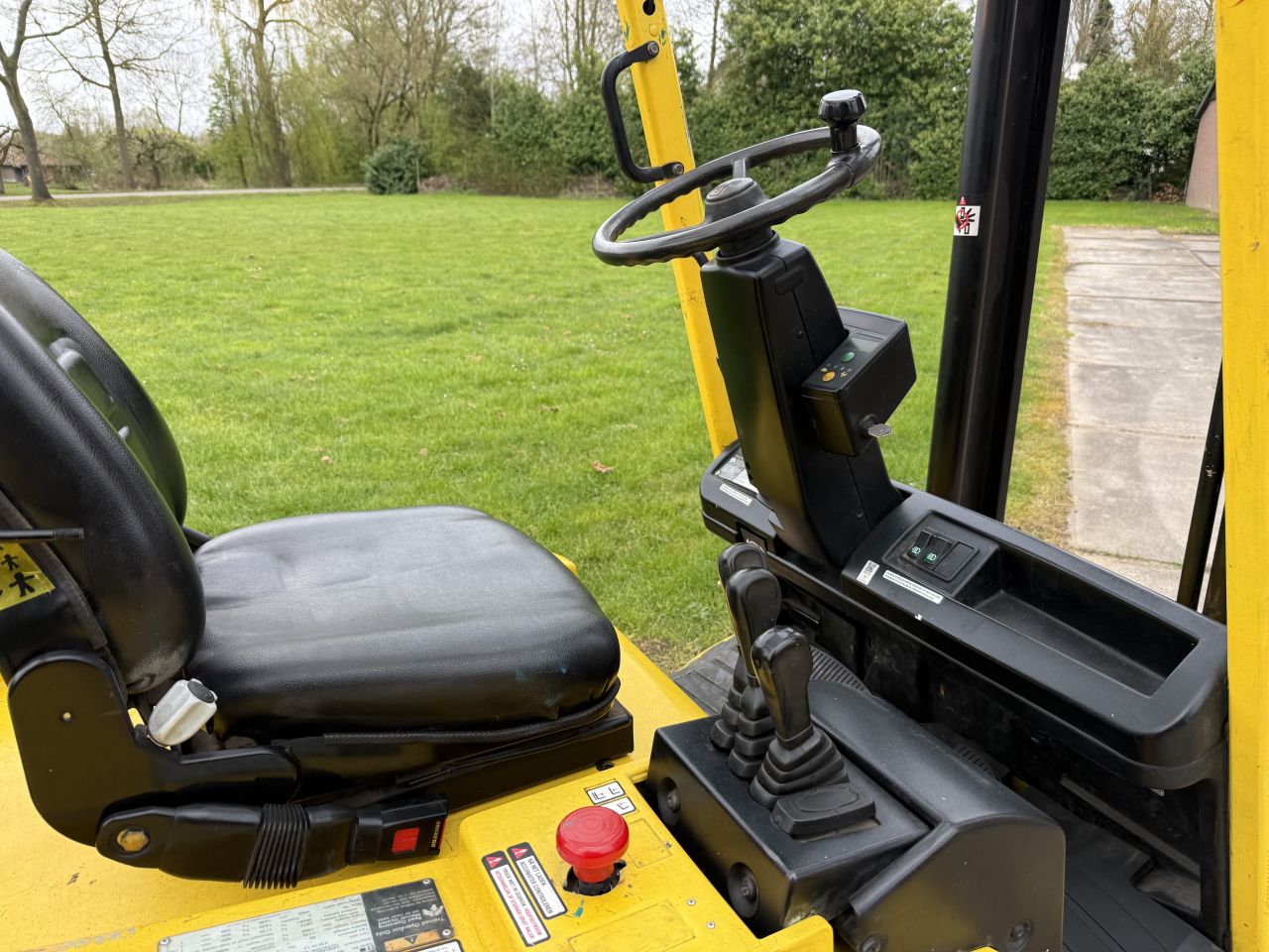 Hyster 2500KG elektrisch triplo 6M freelift Sideshift verlichtin