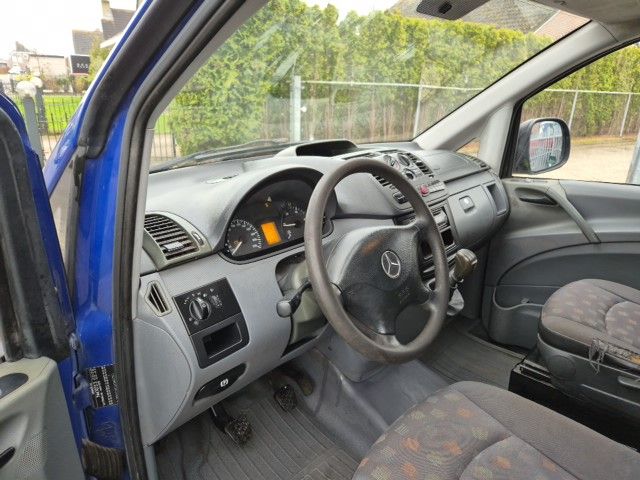 Mercedes Vito dubbelle cabine.