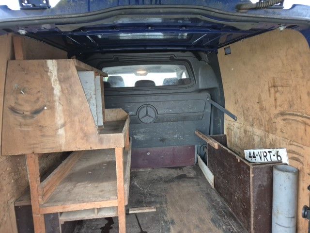Mercedes Vito dubbelle cabine.