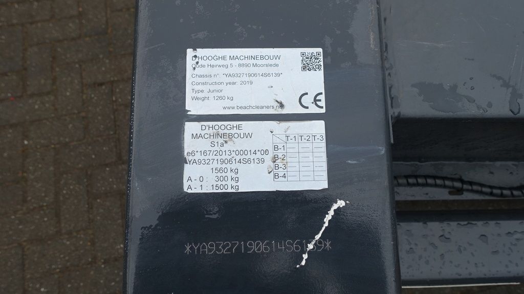 Dhooge Beachcleaner Junior Strandreiniger