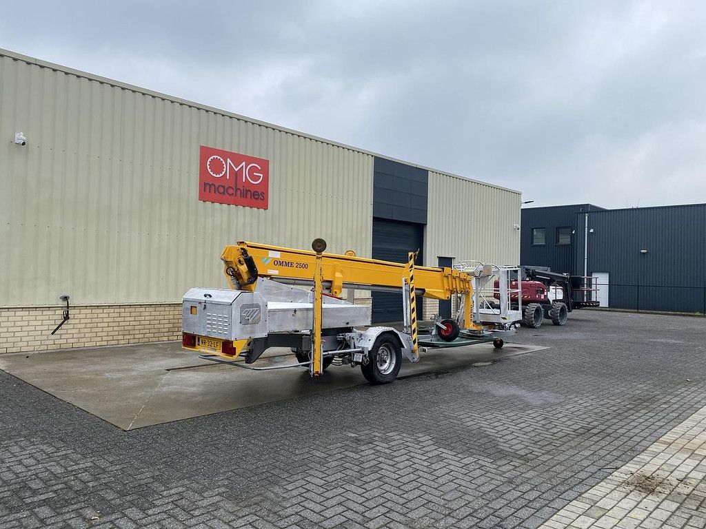 1996 Omme 2500 EBDZ, Aanhanger hoogwerker, 25 meter