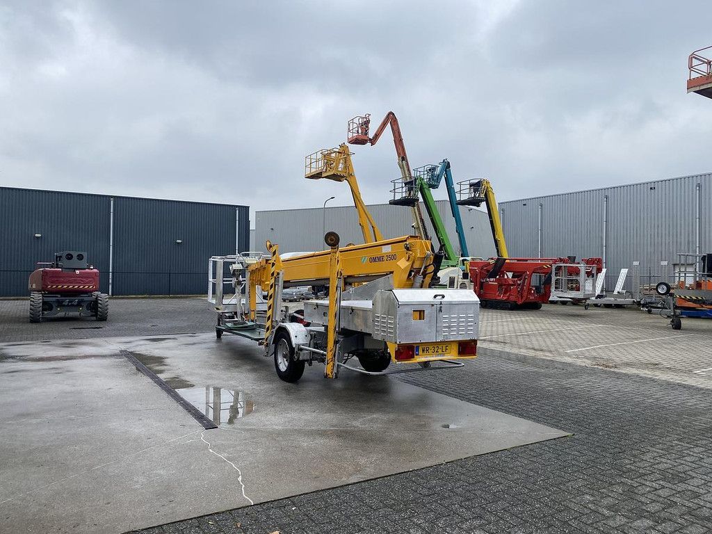 1996 Omme 2500 EBDZ, Aanhanger hoogwerker, 25 meter
