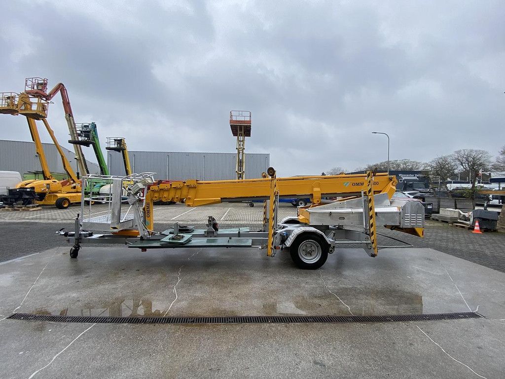 1996 Omme 2500 EBDZ, Aanhanger hoogwerker, 25 meter
