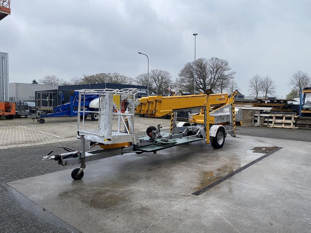 1996 Omme 2500 EBDZ, Aanhanger hoogwerker, 25 meter