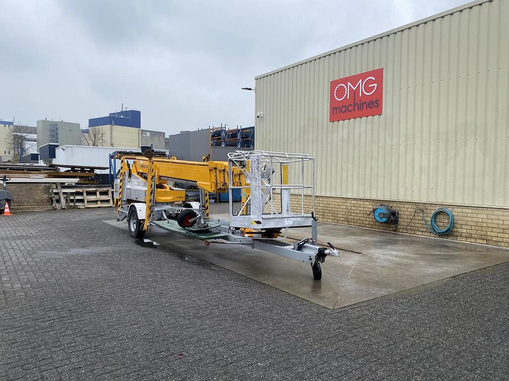 1996 Omme 2500 EBDZ, Aanhanger hoogwerker, 25 meter