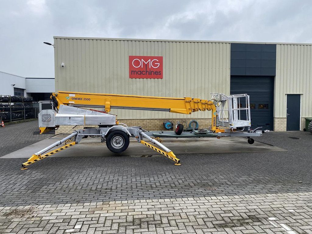 1996 Omme 2500 EBDZ, Aanhanger hoogwerker, 25 meter