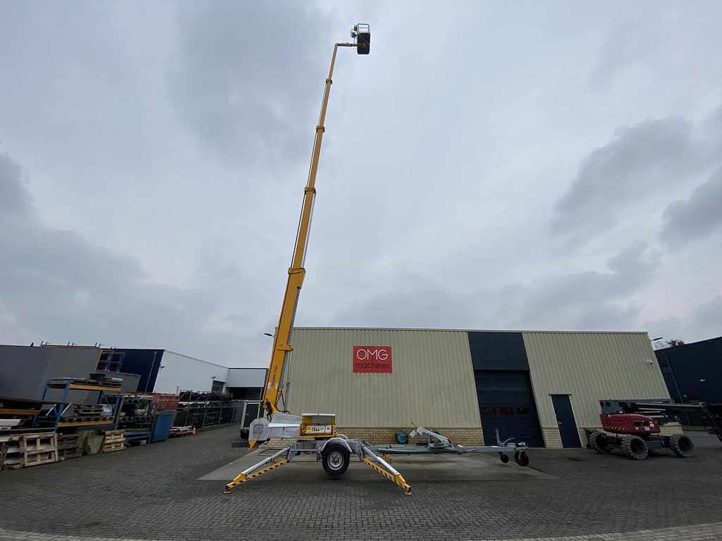 1996 Omme 2500 EBDZ, Aanhanger hoogwerker, 25 meter