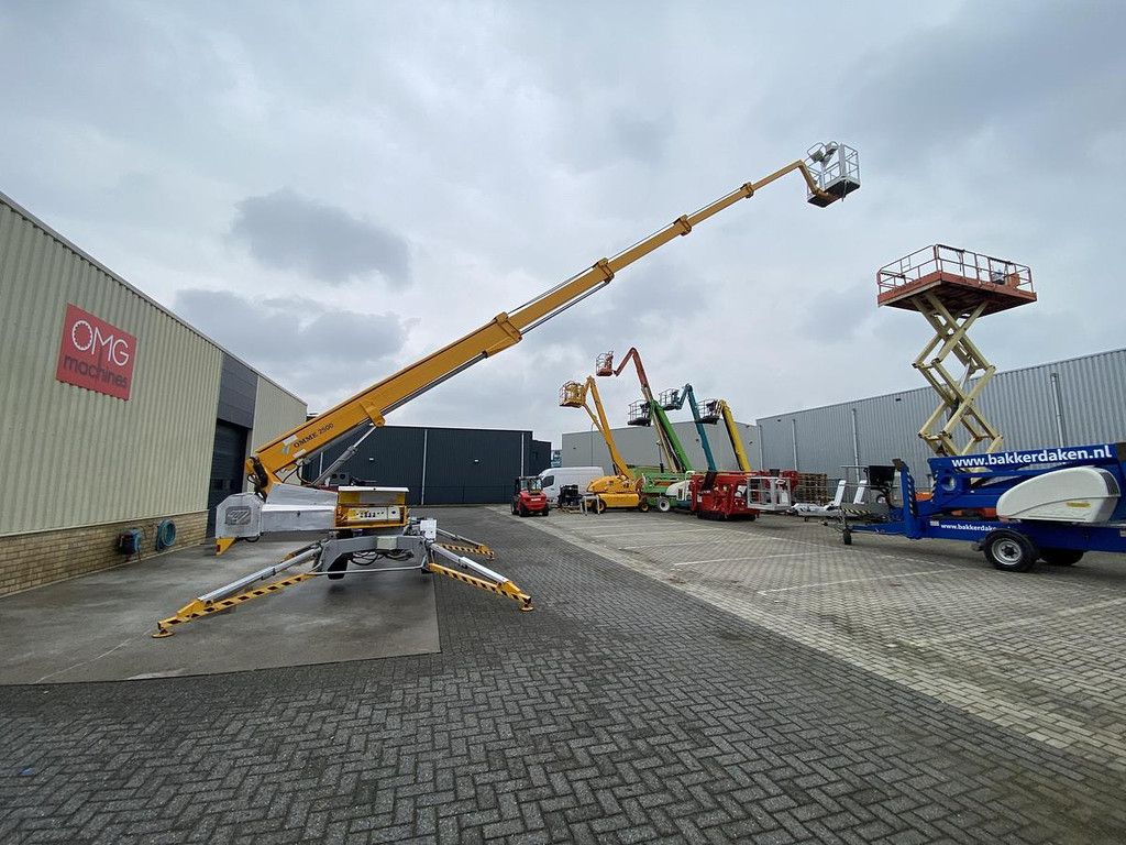 1996 Omme 2500 EBDZ, Aanhanger hoogwerker, 25 meter