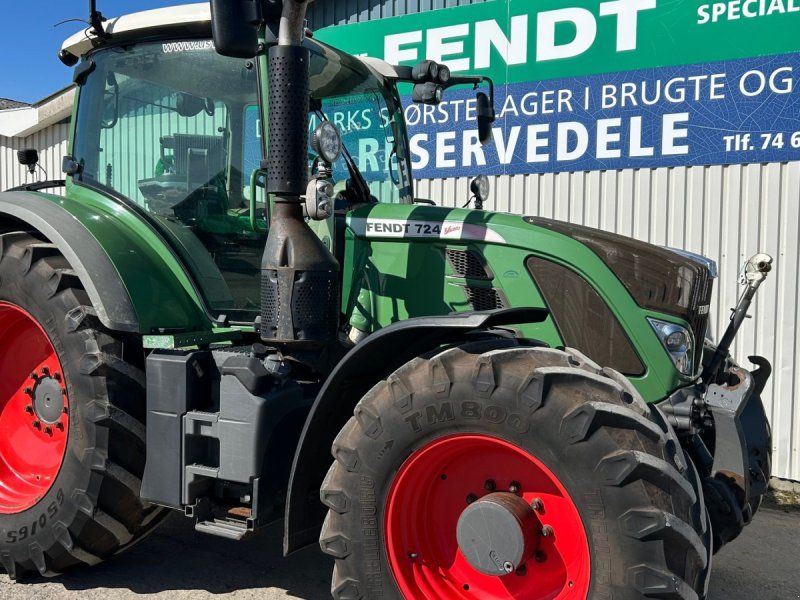 Fendt 724 Vario SCR Profi Plus Få Timer. Med Luftanlæg