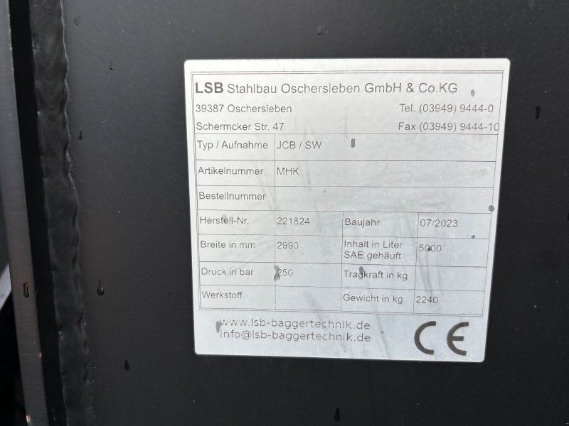 LSB Hochkippschaufel