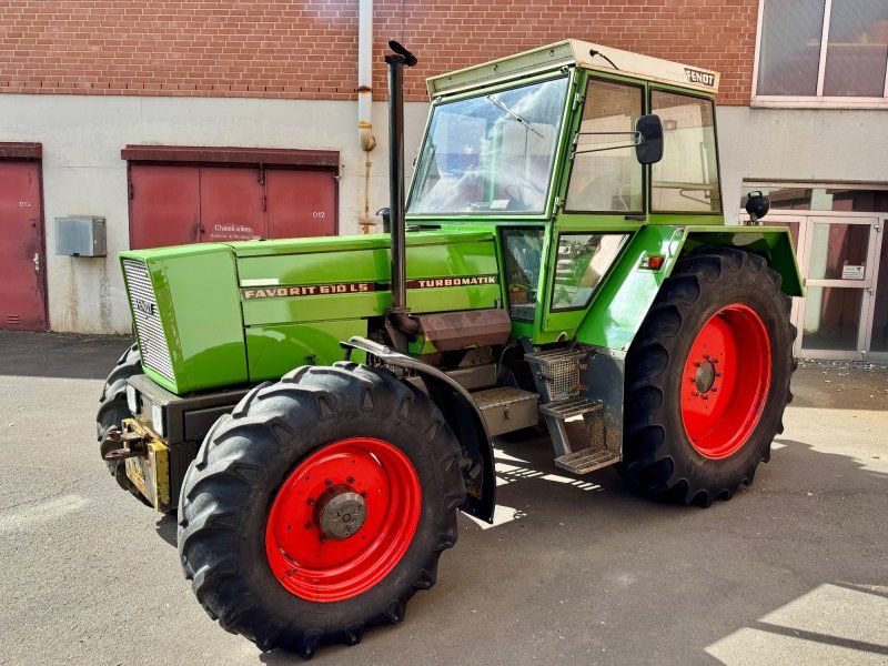 Fendt Favorit 610 LS Allrad, EZ 12/81, 40 KM/h, 9.800 h, 1.Hand ( 611