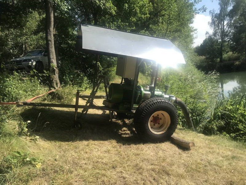 Roti Elektro Pumpe 45 Kw auf Fahrgestell