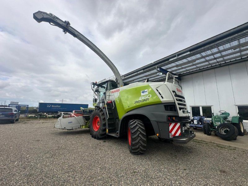 Claas Jaguar 860, V8 Quantimeter Stop Rock Autofilll