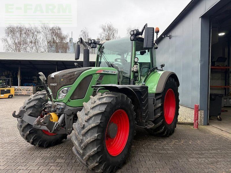 Fendt 720 scr profi met trimble rtk