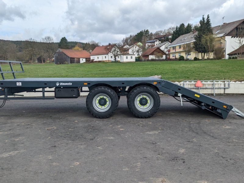 Dinapolis 7,5m Ballenwagen Hydraulisch absenkbare Rampe Druckluft LED