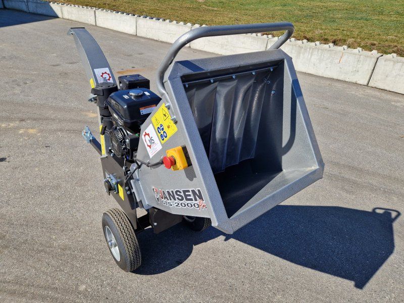 Jansen GTS-2000 pro häcksler Schredder E-Starter