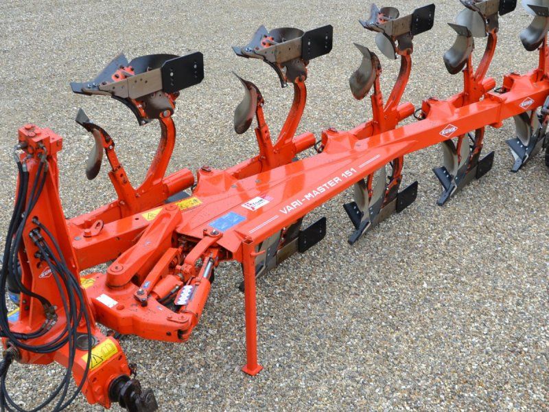 Kuhn Vari-Master 151 5 furet m/SK muldplader Flotte sliddele klarg