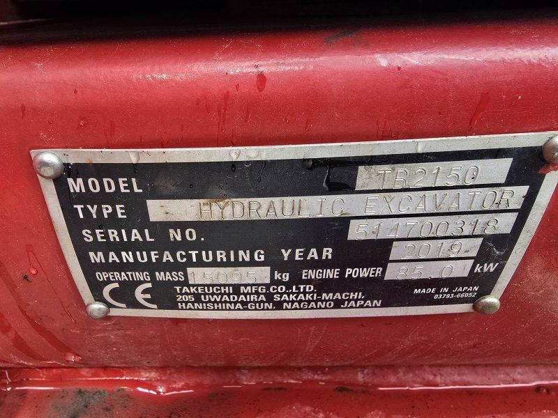 Takeuchi TB2150