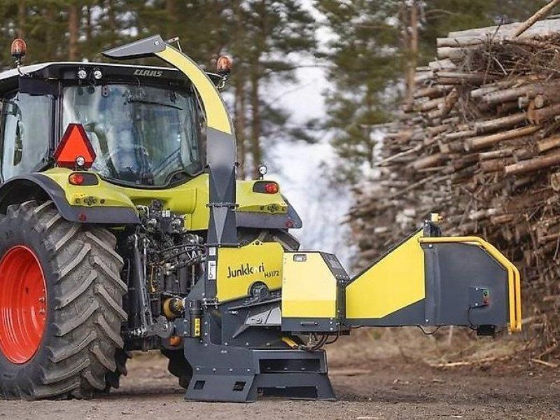 Junkkari Holzschredder Holzhäcksler Holzhacker Buschholzhacker