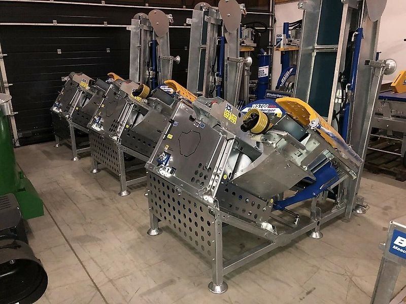 Binderberger Liegendspalter Kreissäge Förderband