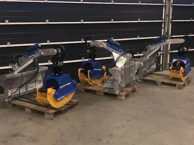 Binderberger Liegendspalter Kreissäge Förderband