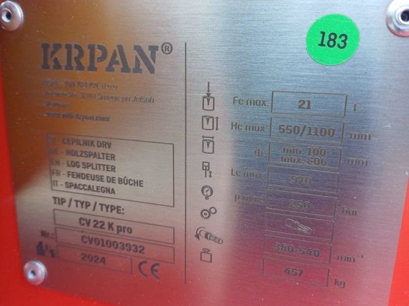Krpan CV 22 K PRO