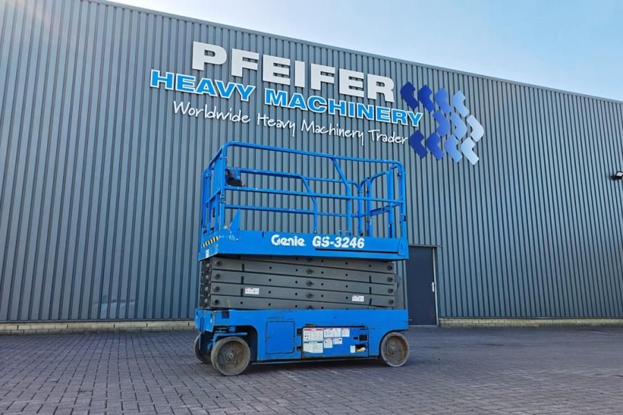 Genie GS3246 Electric, Batteries(12-2024), Working Heigh