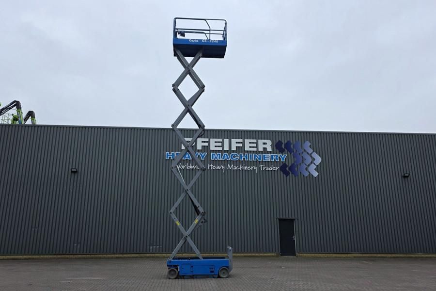 Genie GS3246 Electric, Working Height 11.75 m, 318kg Cap