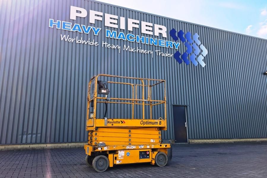 Haulotte Optimum 8 Electric, 7.77m Working Height, 230kg Ca