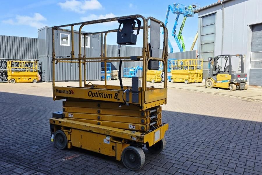 Haulotte Optimum 8 Electric, 7.77m Working Height, 230kg Ca
