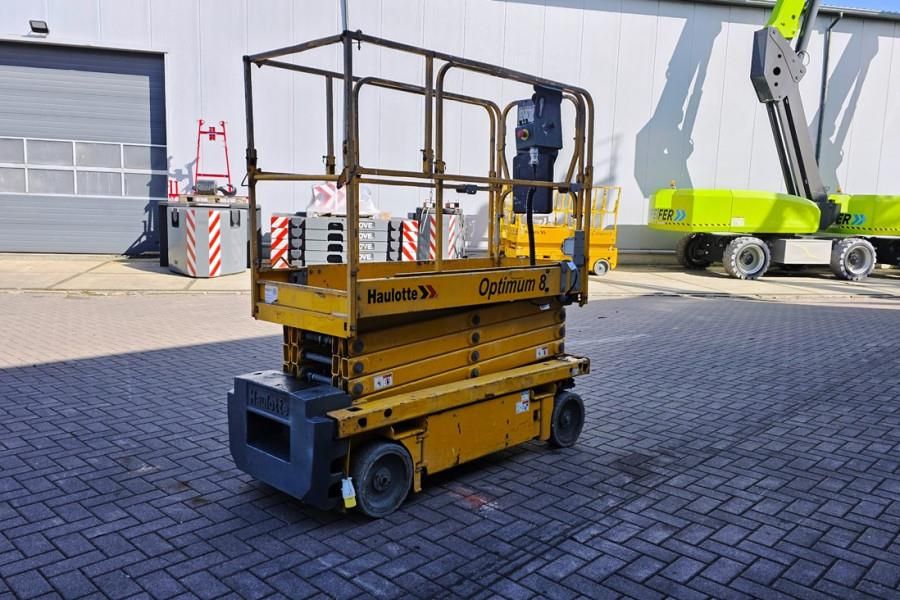 Haulotte Optimum 8 Electric, 7.77m Working Height, 230kg Ca