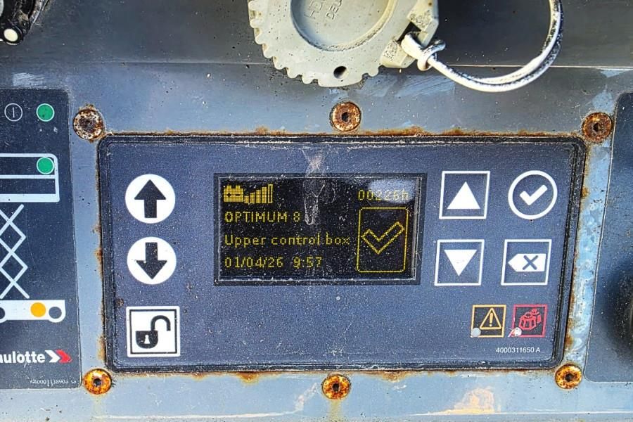 Haulotte Optimum 8 Electric, 7.77m Working Height, 230kg Ca
