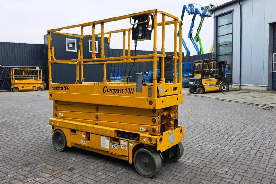 Haulotte Compact 10N Electric, Batteries(03-2025) 10m Work
