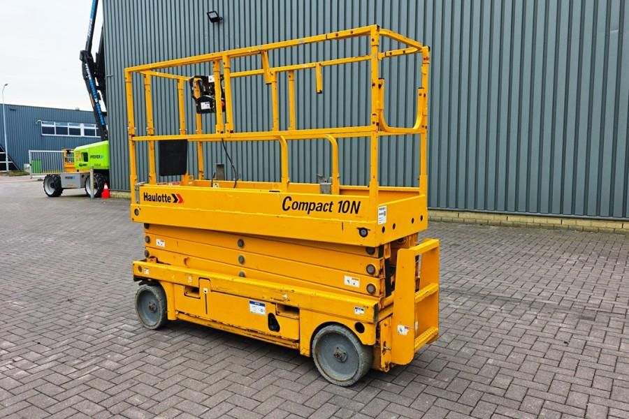 Haulotte Compact 10N Electric, Batteries(03-2025) 10m Work