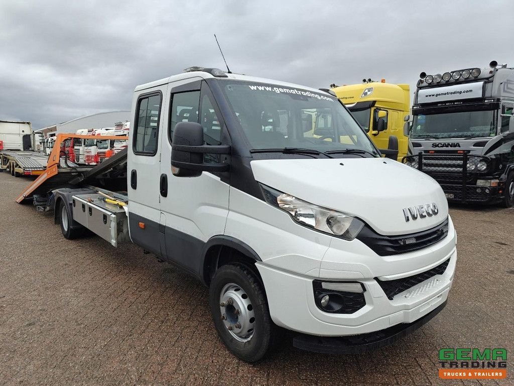 Iveco 70C18 4x2 DubbelCabine Euro6 - Jige Simplex 3T5 + Bril 1095KG - Lier 3.5T