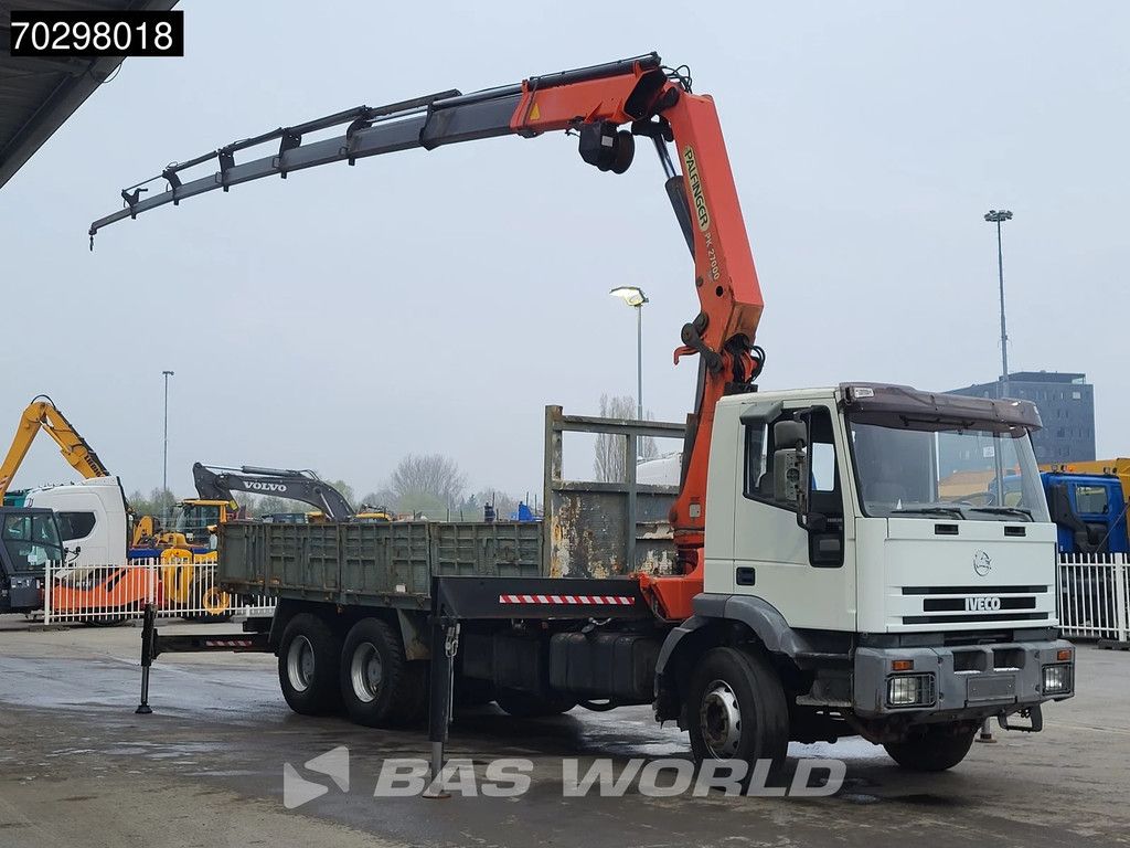 Iveco EuroTrakker 260E30H 6X4 Palfinger PK27000 E Kran crane Winch Remote control Big-Axle